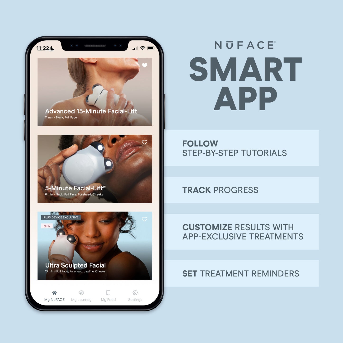 Nuface Mini + Starter Kit- Sandy Rose
