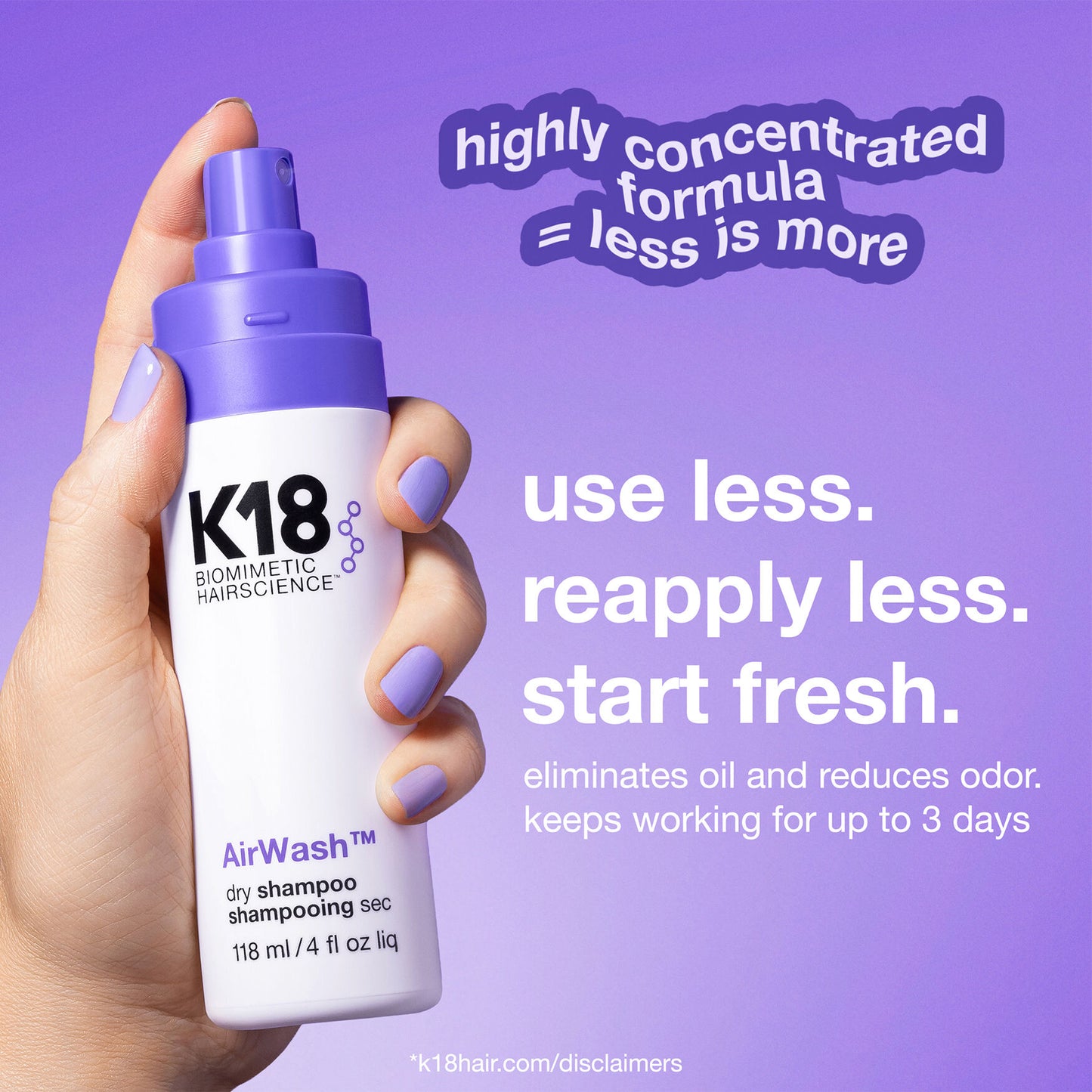 AirWash™ Dry Shampoo