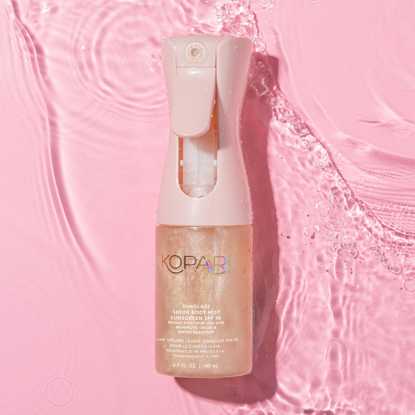 Sunglaze Sheer Body Mist Sunscreen SPF 30