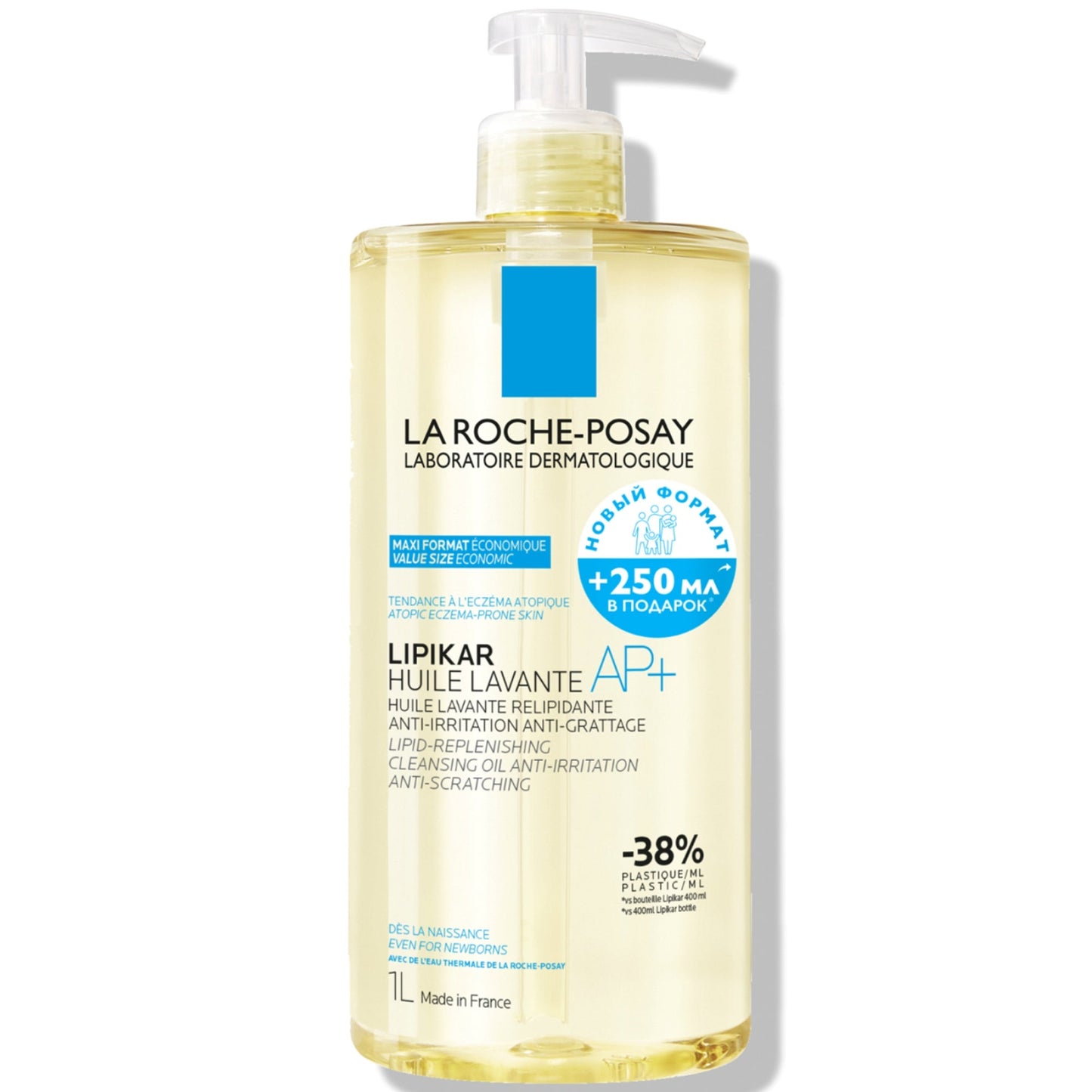 La Roche-Posay Lipikar Cleansing Oil AP+ 1L