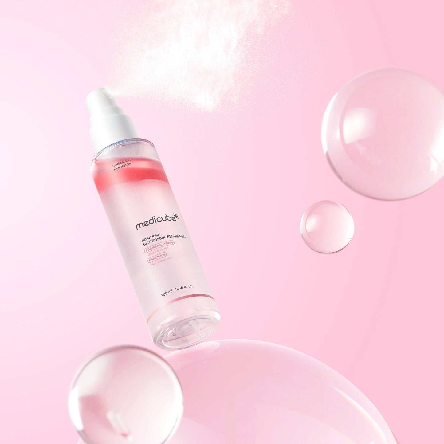 Medicube PDRN Pink Glutathione Serum Mist - Image 4