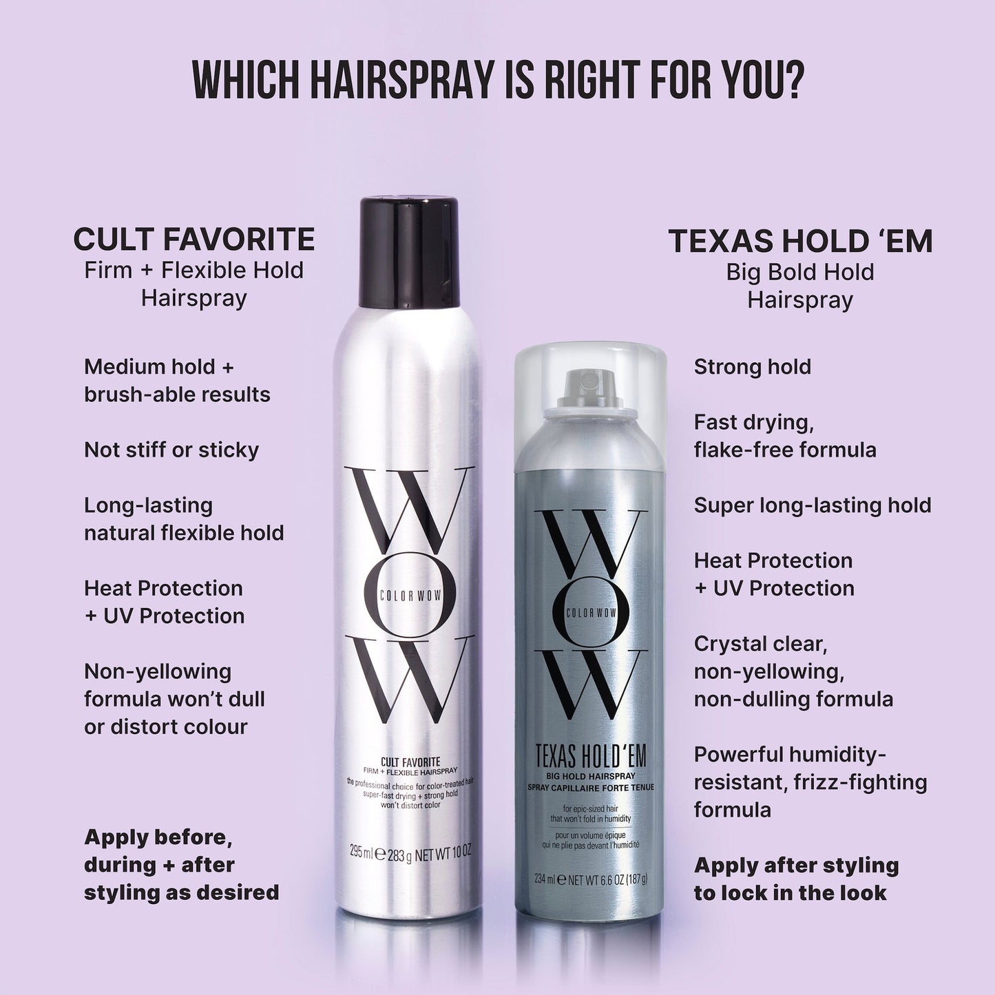 Color Wow Texas Hold'em Big Hold Hairspray - Image 6