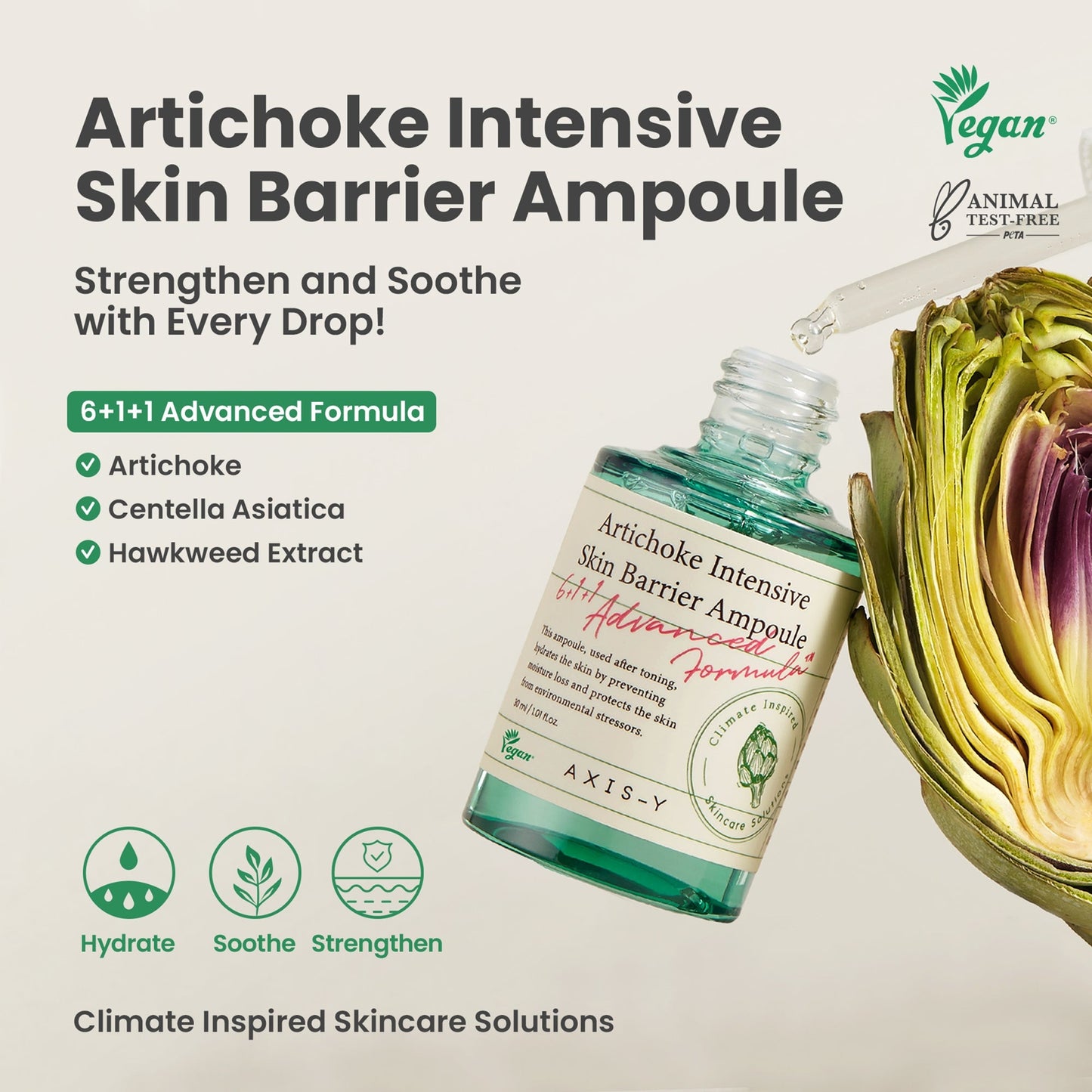 AXIS-Y Artichoke Intensive Skin Barrier Ampoule - Image 7