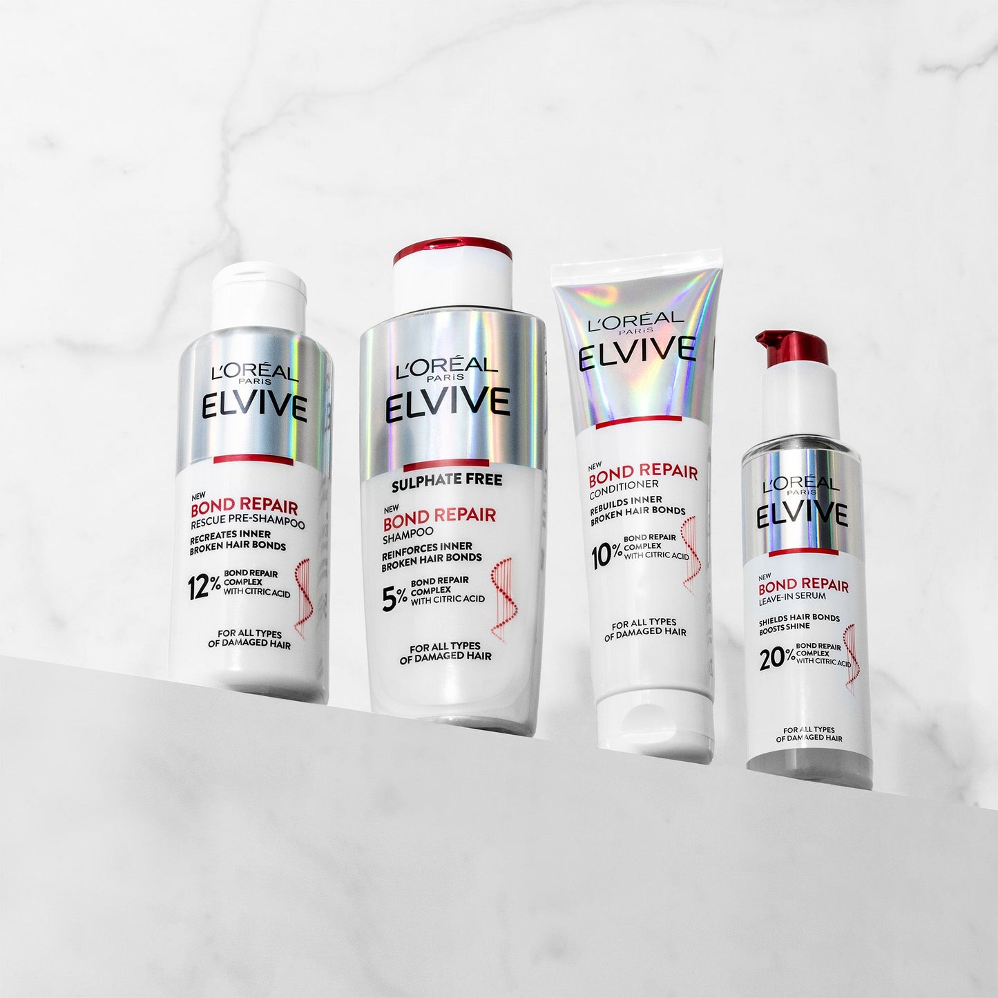 L'Oréal Paris Elvive Bond Repair Full Routine Bundle - Image 7