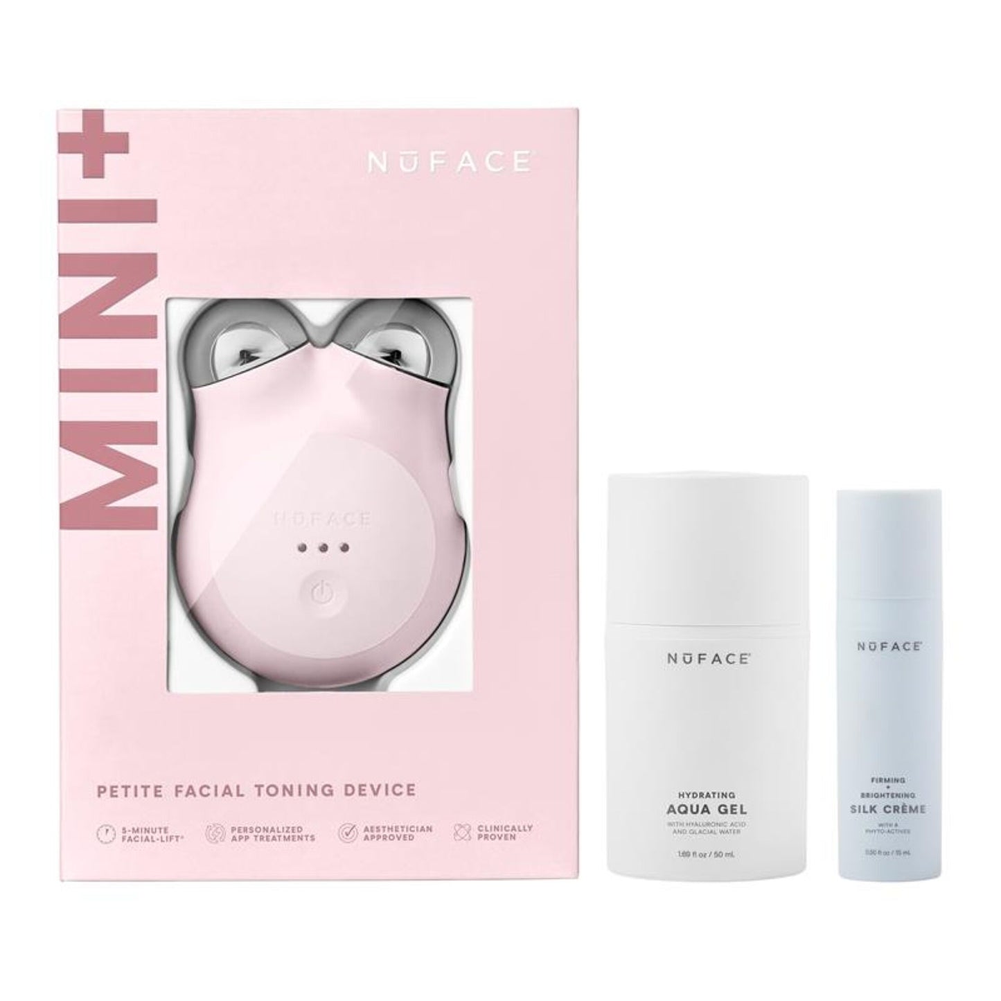 Nuface Mini + Starter Kit- Sandy Rose