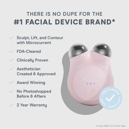 Nuface Mini + Starter Kit- Sandy Rose