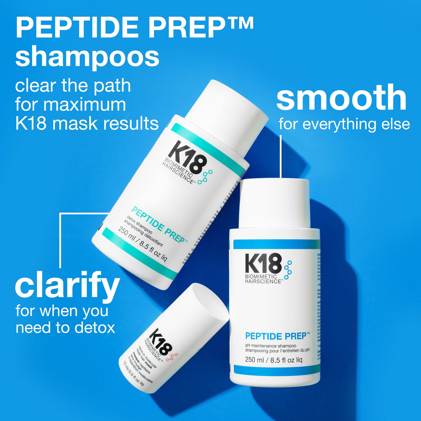 PEPTIDE PREP™ detox shampoo