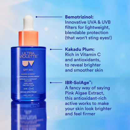 Queen Screen SPF 50+ Luminising Serum SKINSCREEN™