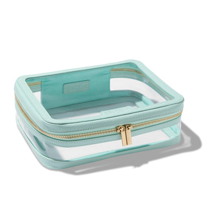 Summer Society Large Mint Travel Bag