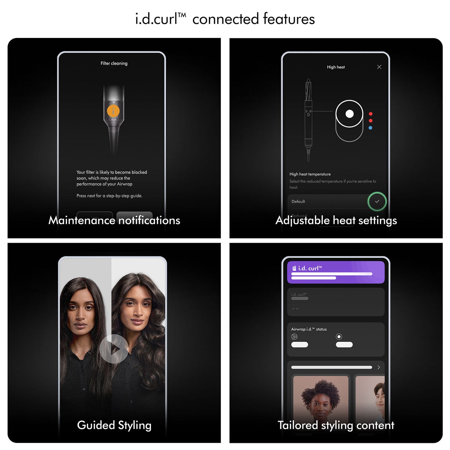 Airwrap i.d.™ Multi-Styler and Dryer - Straight+Wavy - Jasper Plum