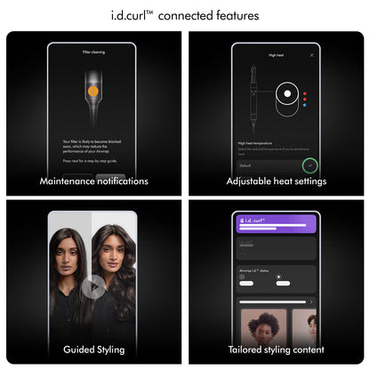 Airwrap i.d.™ Multi-Styler and Dryer - Straight+Wavy - Jasper Plum