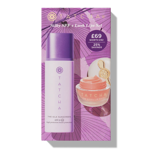Silky SPF and Lush Lips