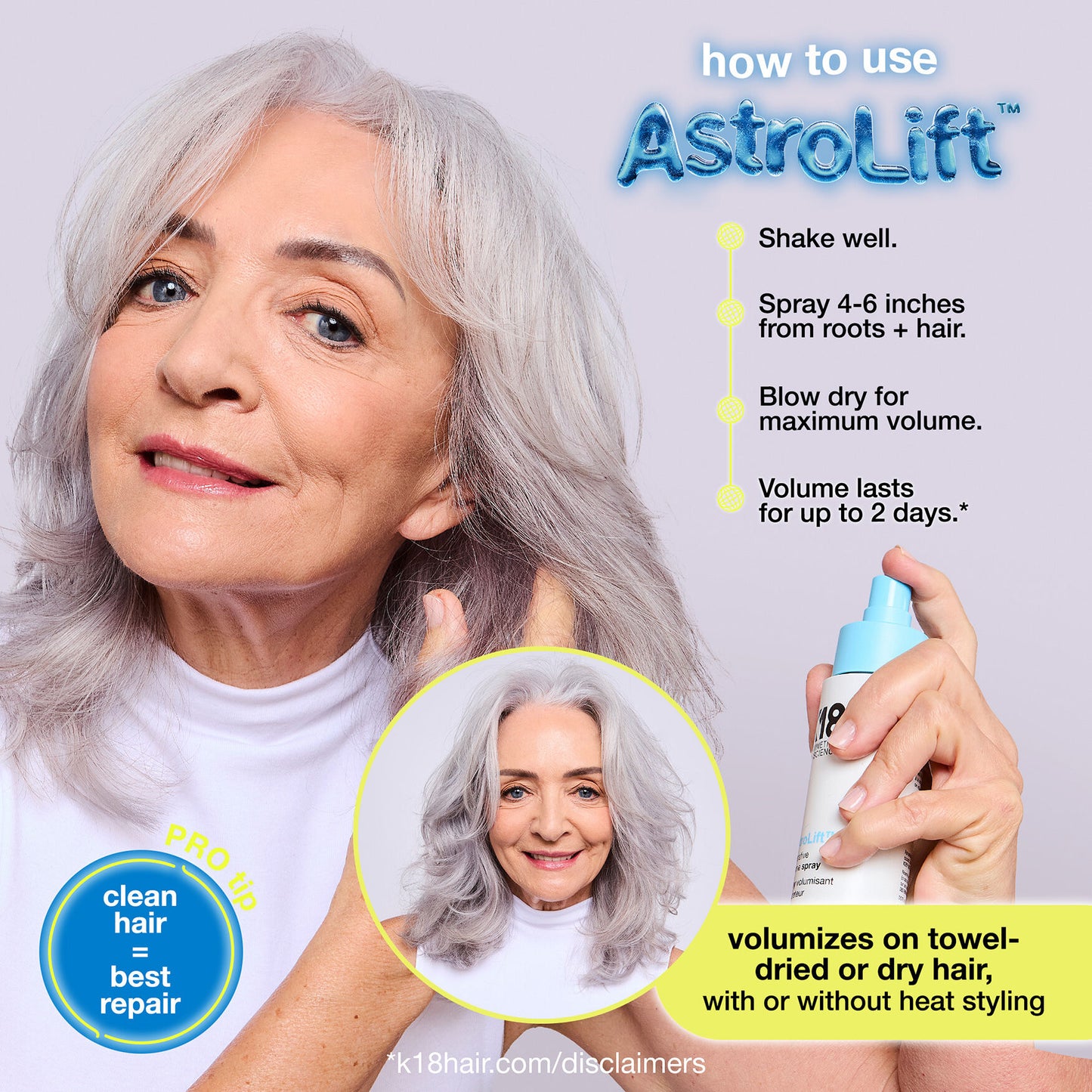 AstroLift Reparative Volume Spray