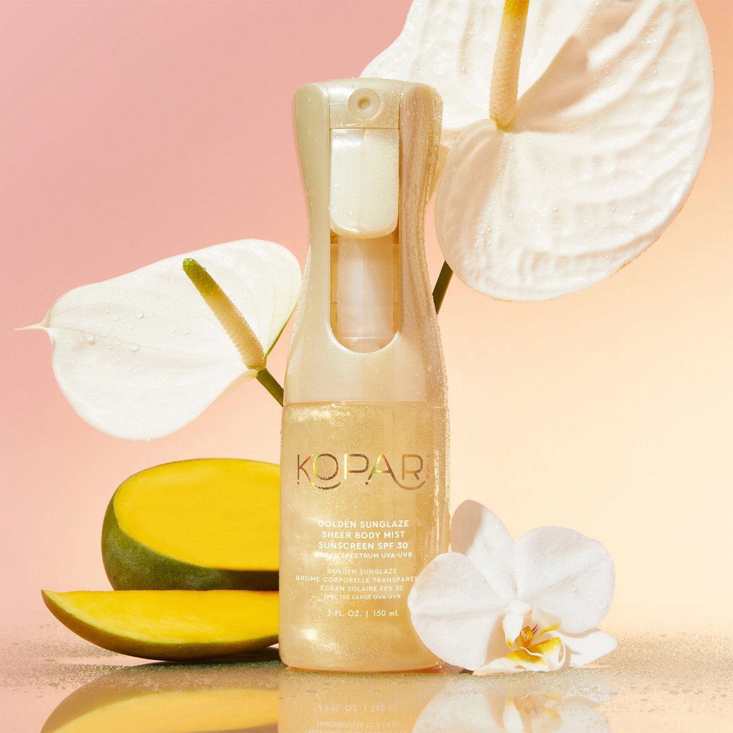 Golden Sunglaze Sheer Body Mist Sunscreen SPF 30