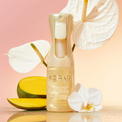 Golden Sunglaze Sheer Body Mist Sunscreen SPF 30