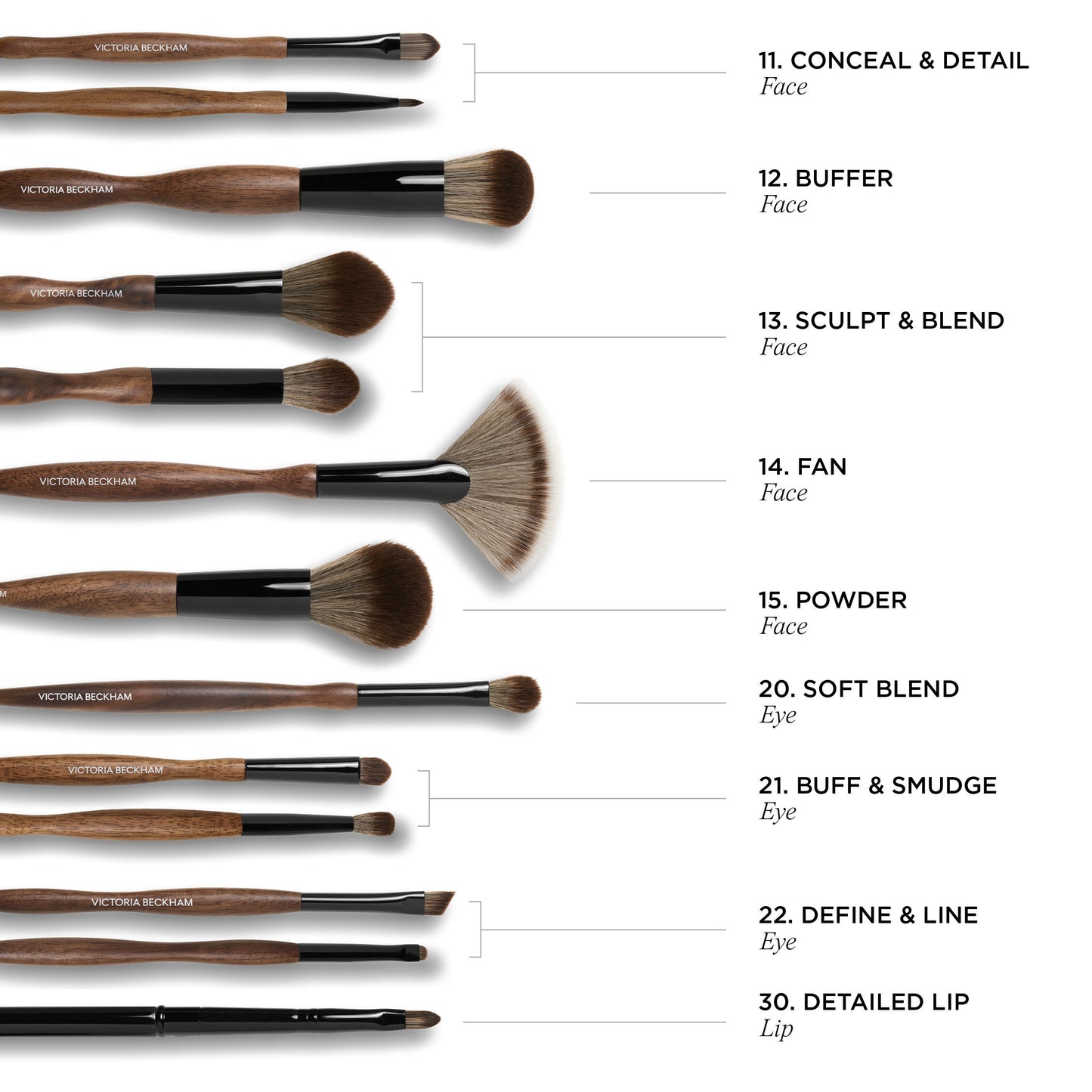 The Brush Collection - 15 Powder