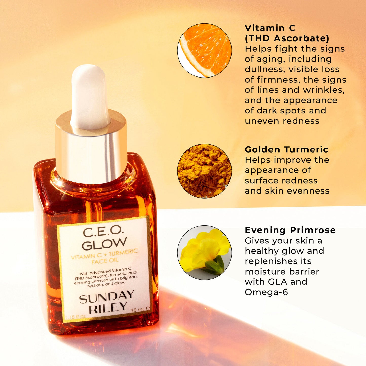 CEO Glow Vitamin C + Turmeric Face Oil
