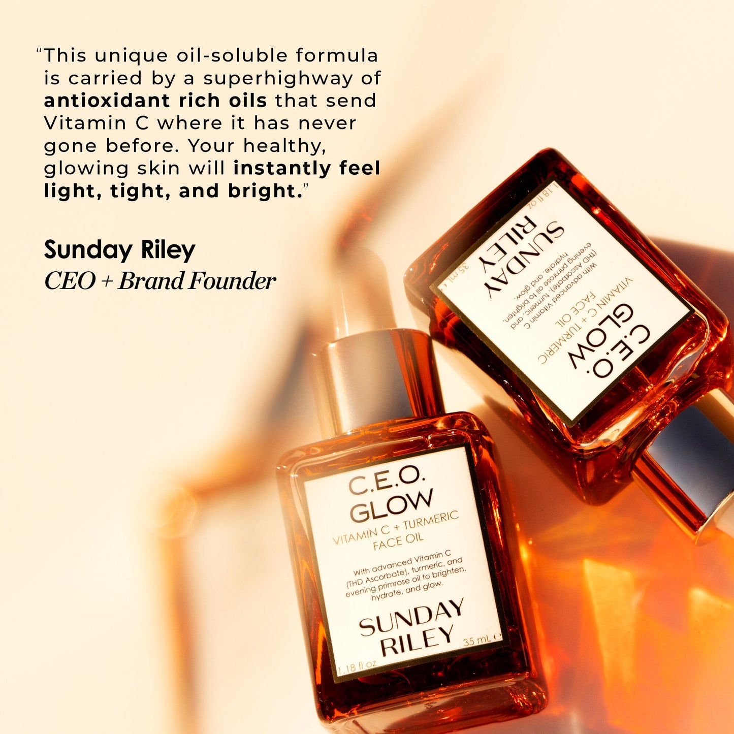 CEO Glow Vitamin C + Turmeric Face Oil