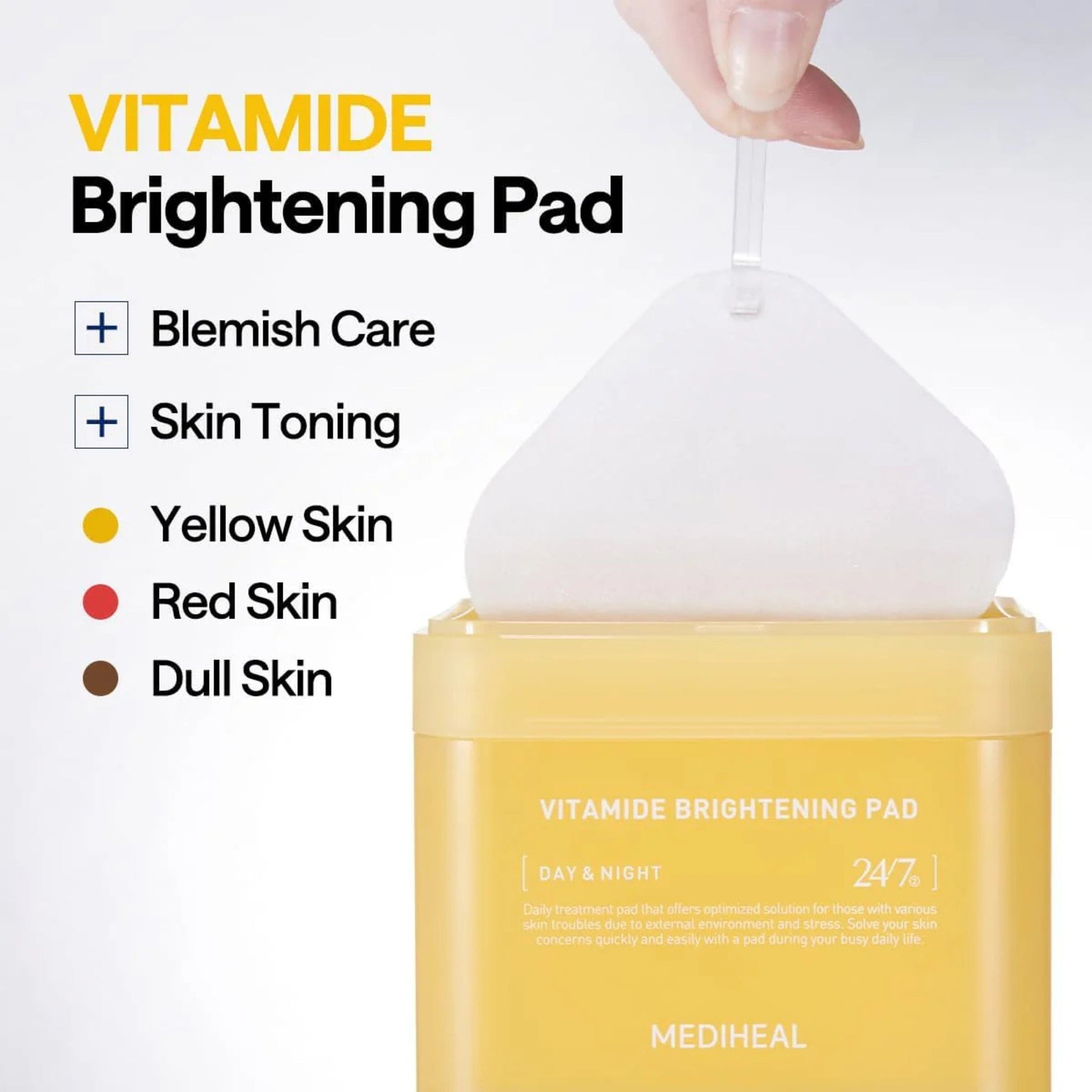 Mediheal Vitamide Brightening Pads - Product Details