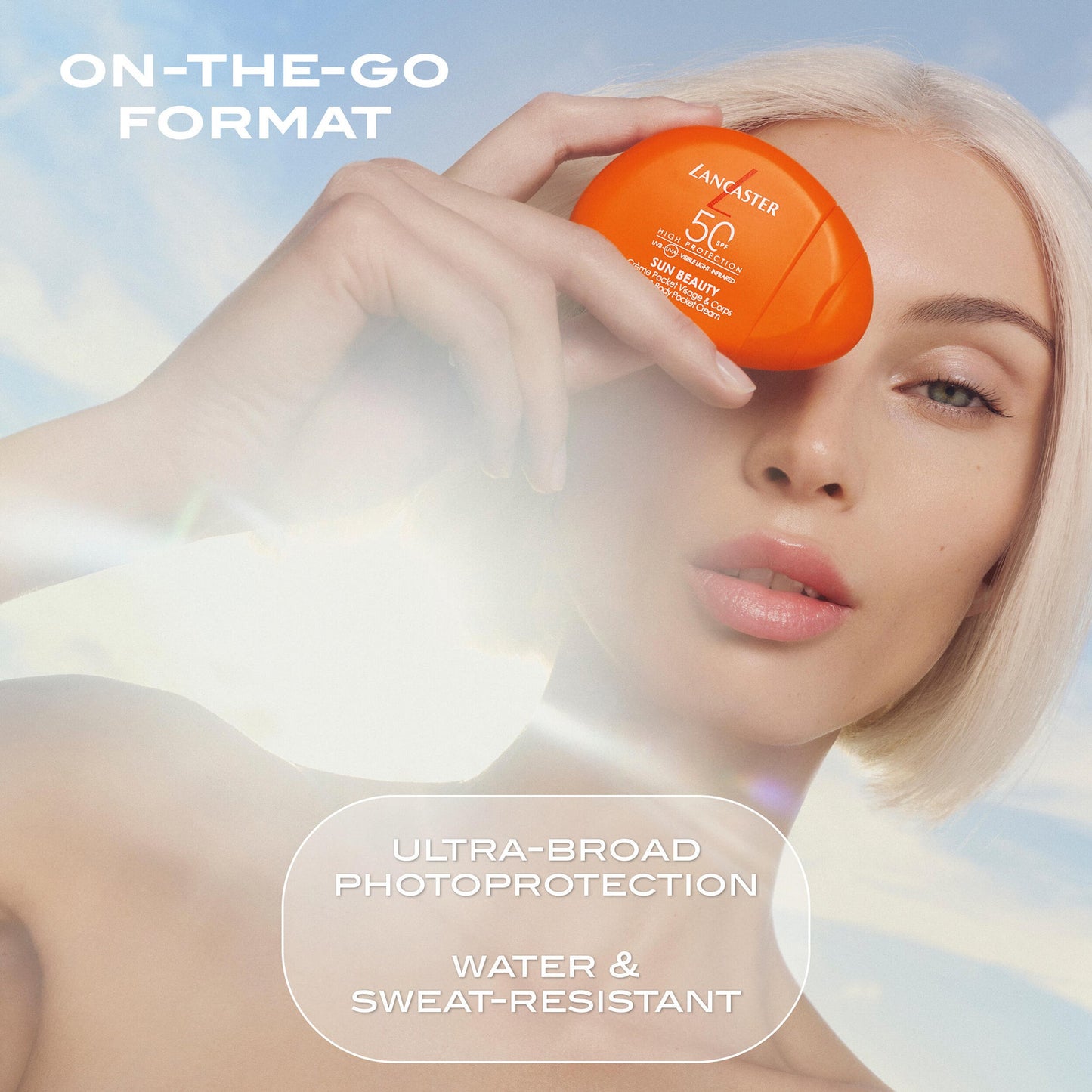 Lancaster Sun Beauty Face & Body Pocket Cream SPF50 - Image 4