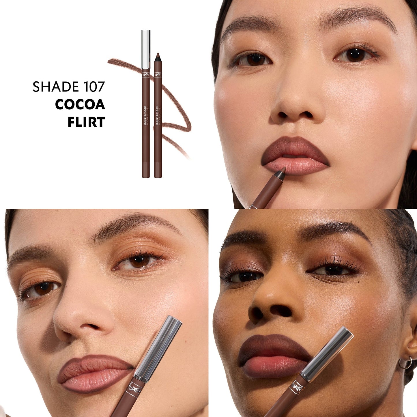 YSL Lovenude Kiss Shaper Liner - Application