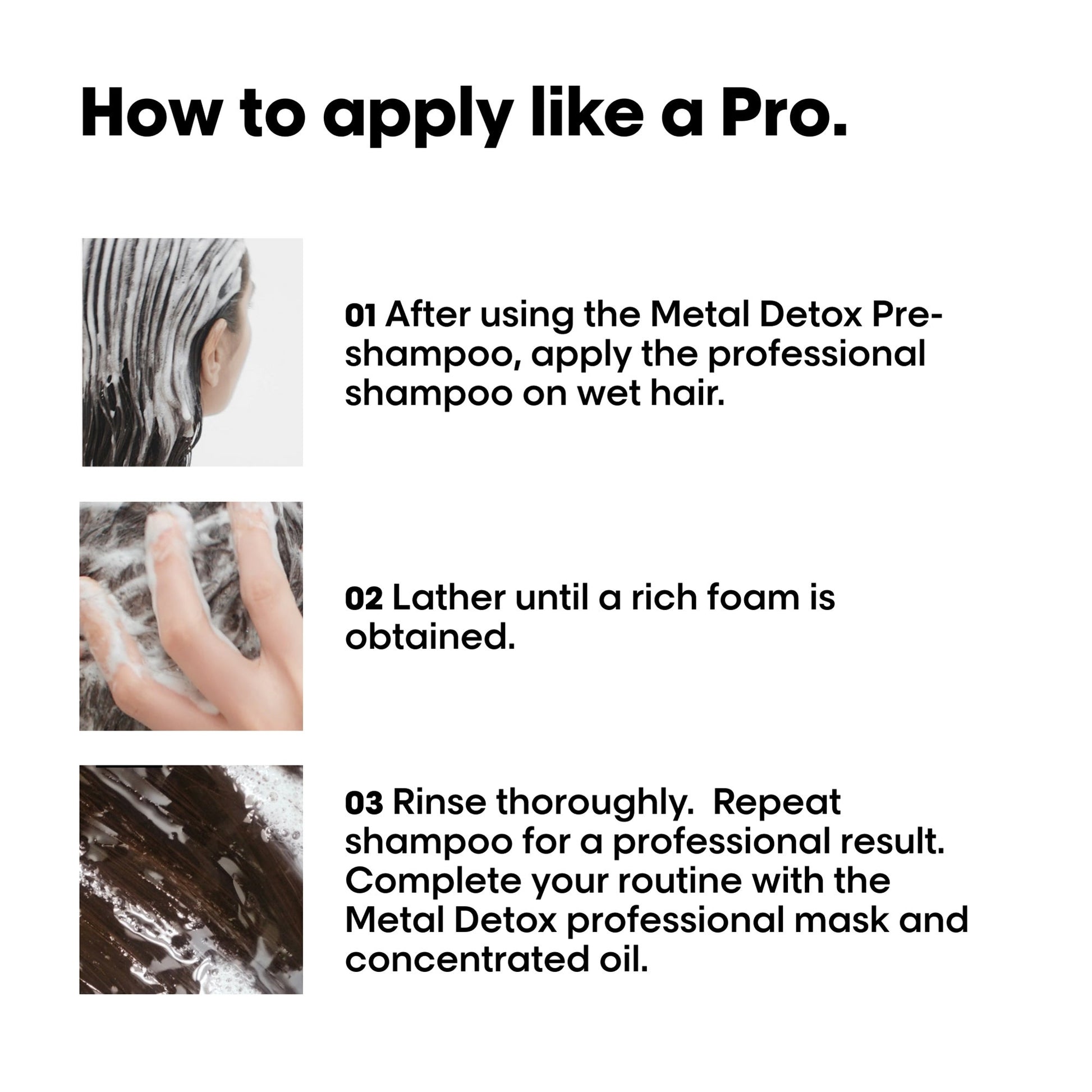 L'Oréal Professionnel L’Oréal Professionnel Metal Detox Shampoo & Hair Mask with Travel Pouch - Image 9