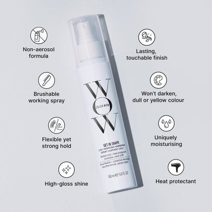 Color Wow Get in Shape 2-in-1 Working Hair Spray - Image 4