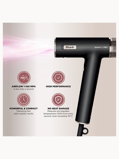 SHARK Beauty SpeedStyle Pro 5-in-1 High-Velocity Hair Dryer System - Image 8
