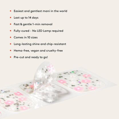 Mylee Gel Nail Wraps Freshly Picked - Image 10