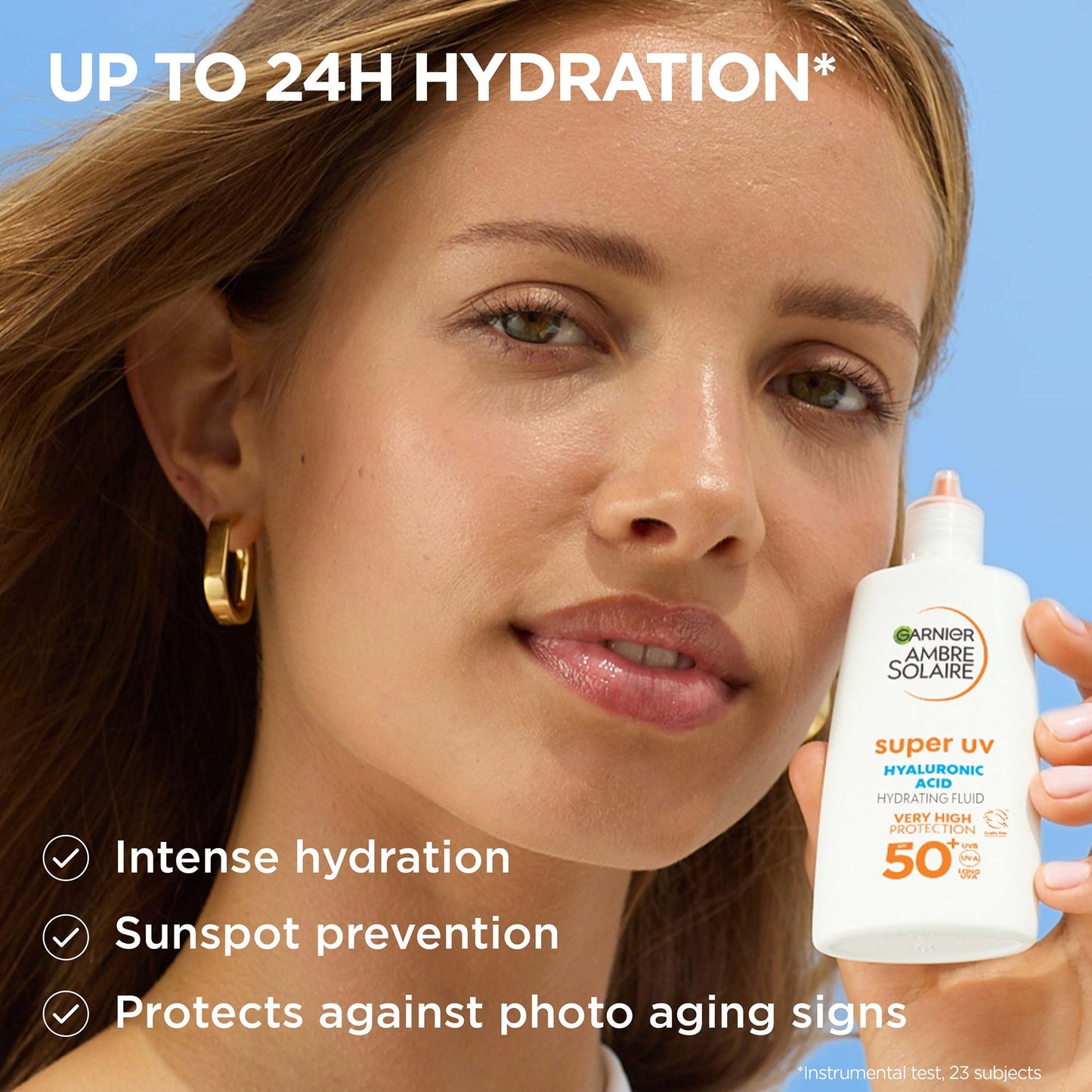 Garnier Ambre Solaire Ultra-Light Sensitive Sun Protection Face Fluid SPF50+ - Image 6