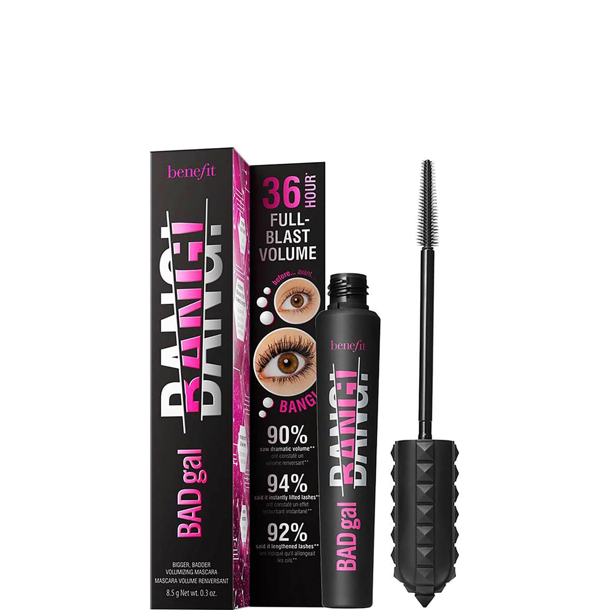 Benefit BADgal Bang! Volumizing Mascara Duo - Pitch Black - Product Details