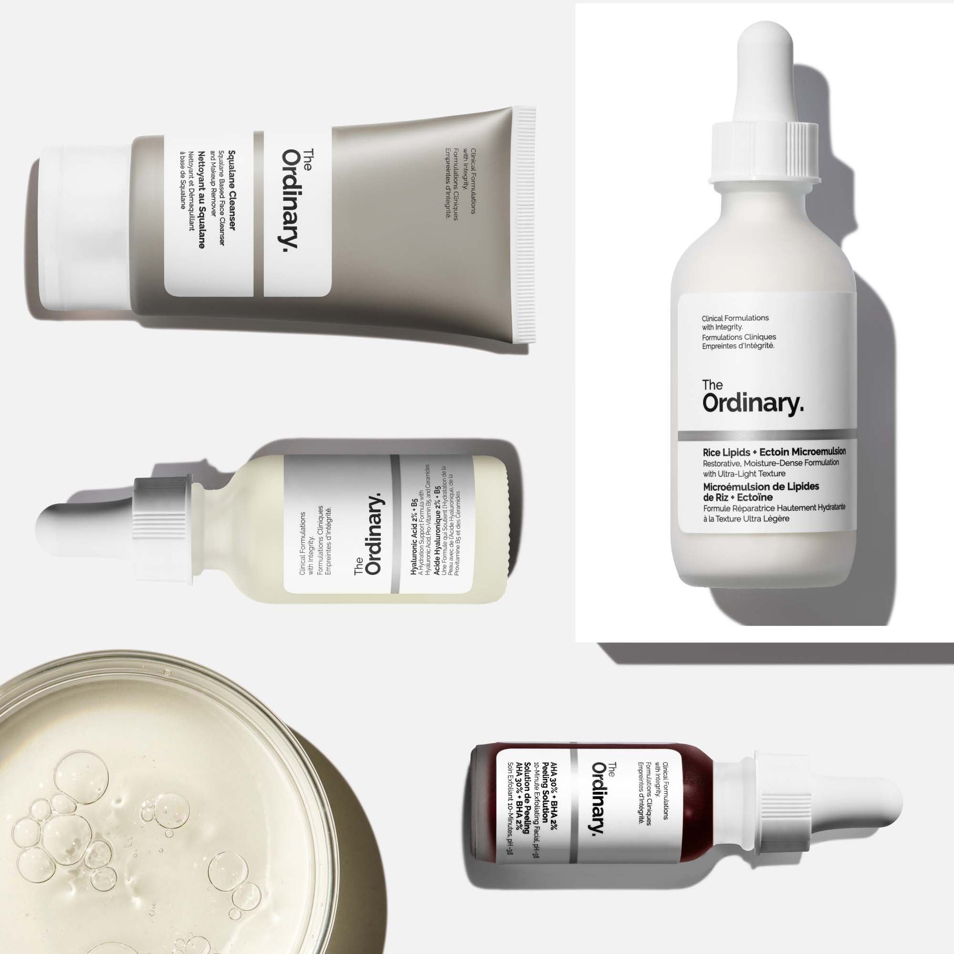 The Ordinary Brighten & Hydrate Bundle - Application