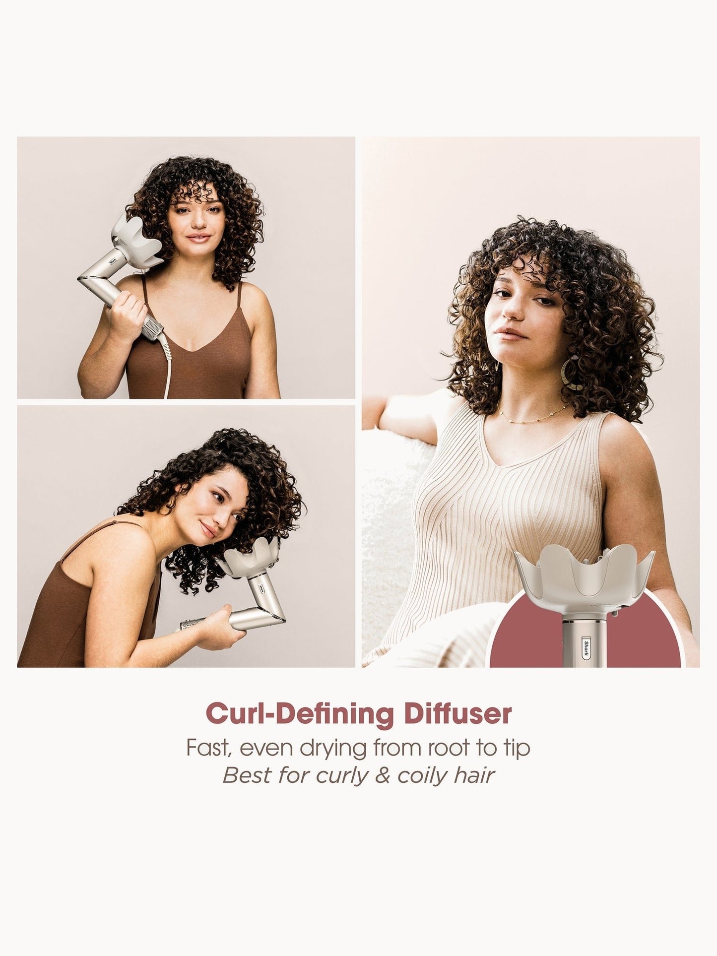 SHARK Beauty FlexStyle 5-in-1 Air Styler and Hair Dryer with Storage Case - Stone - Image 9