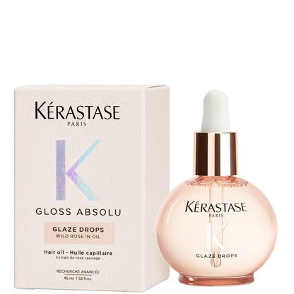 Kérastase Gloss Absolu Glaze Drops Hair Oil with Wild Rose