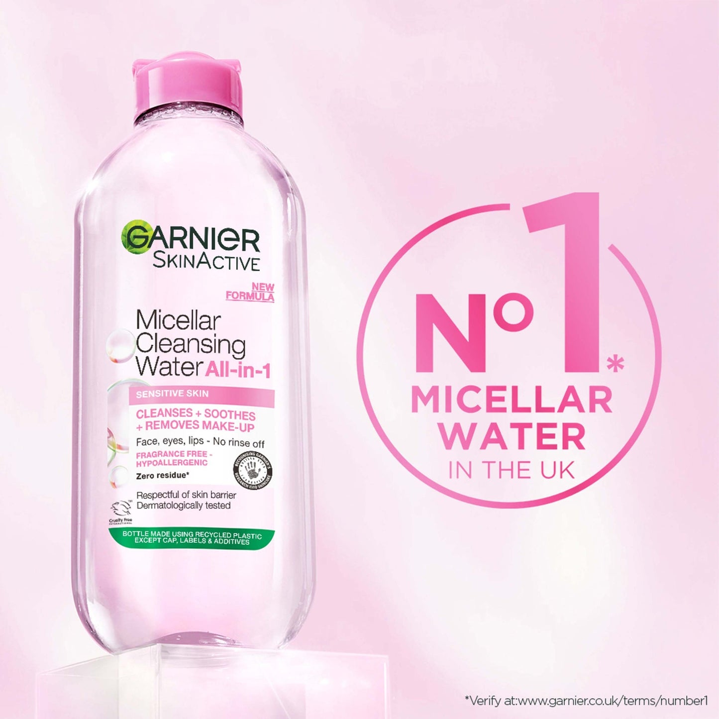 Garnier Micellar Water Facial Cleanser Sensitive Skin Duo Pack - Product Details