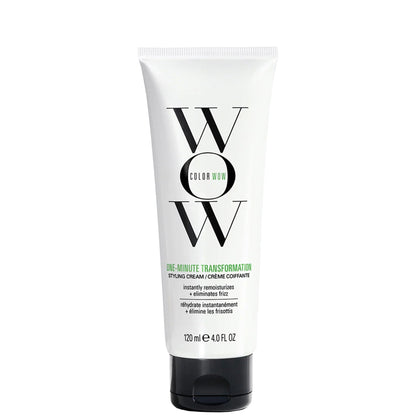 Color Wow One Minute Transformation Styling Cream. Instant Frizz Fix, Smooths, Tames and De-Frizzes