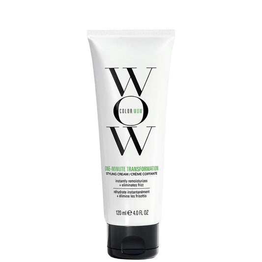 Color Wow One Minute Transformation Styling Cream. Instant Frizz Fix, Smooths, Tames and De-Frizzes