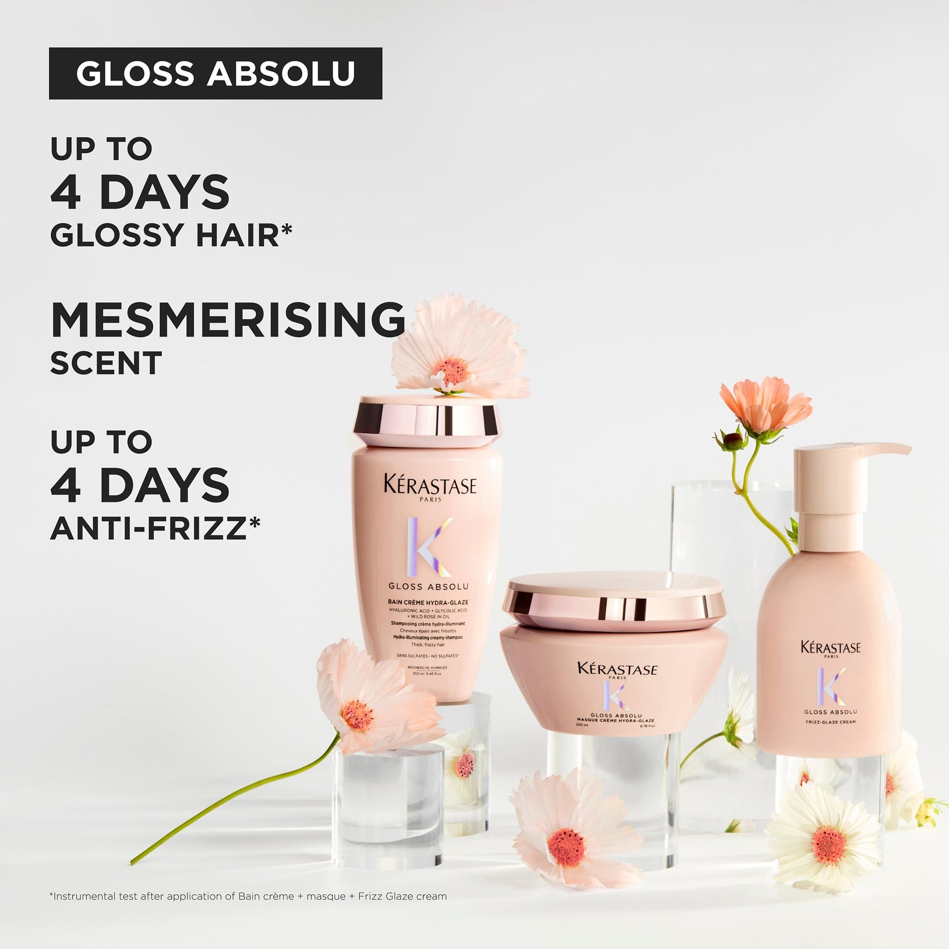 Kérastase Gloss Absolu Bain Crème Hydra-Glaze Shampoo - Image 6