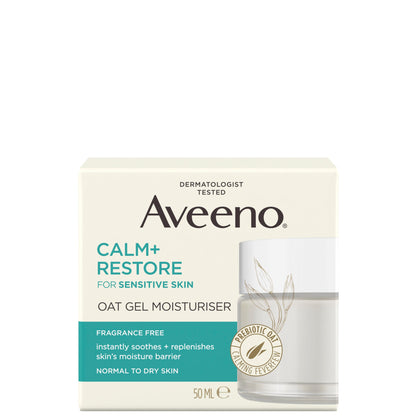 Aveeno Face Calm and Restore Oat Gel Moisturiser - Product Details