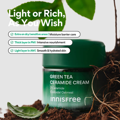 Innisfree Green Tea Ceramide Cream - Image 7