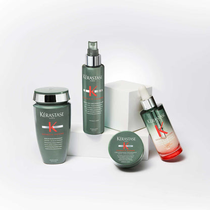 Kérastase Genesis Homme, Anti-Hair Fall Fortifying Hair Serum - Application