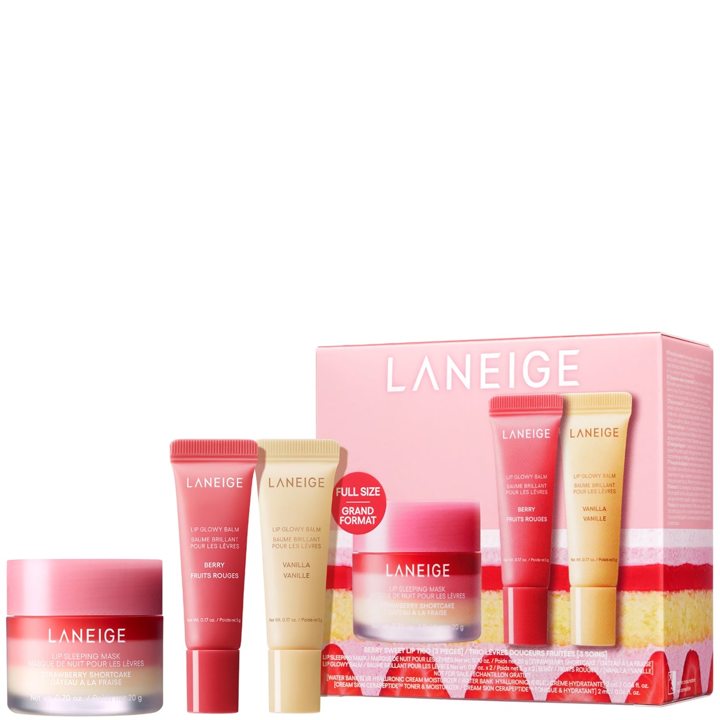 LANEIGE Berry Sweet Lip Trio Set