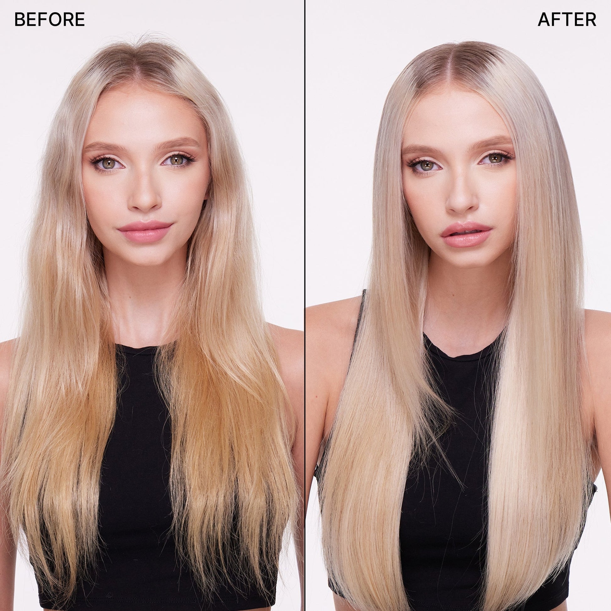 Color Wow Color Control Purple Toning + Styling Foam - Application
