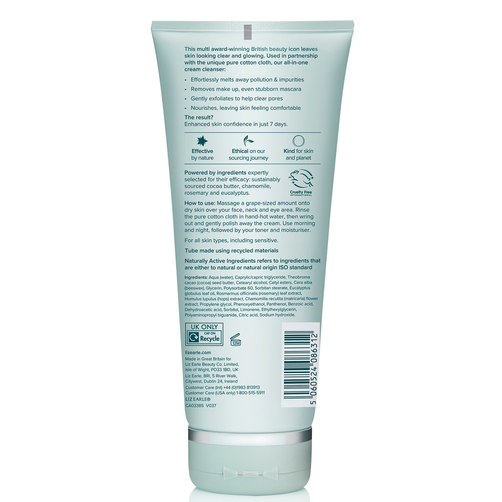 Liz Earle Cleanse & Polish Tube - Product Details