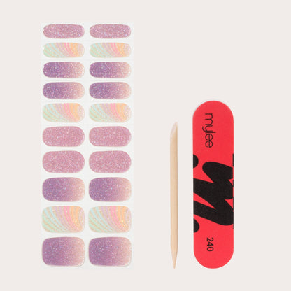Mylee Gel Nail Wraps Dusk 'Till Down - Product Details