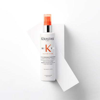 Kérastase Nutritive Beautifying Detangling Blow Dry Mist - Application