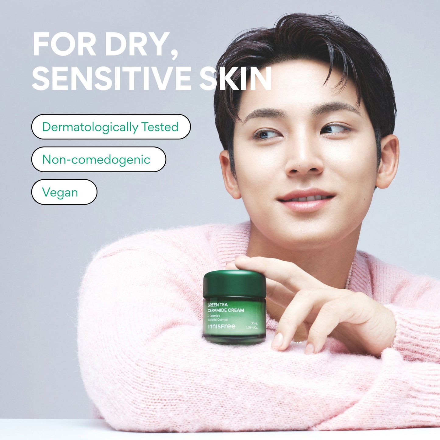 Innisfree Green Tea Ceramide Cream - Image 8