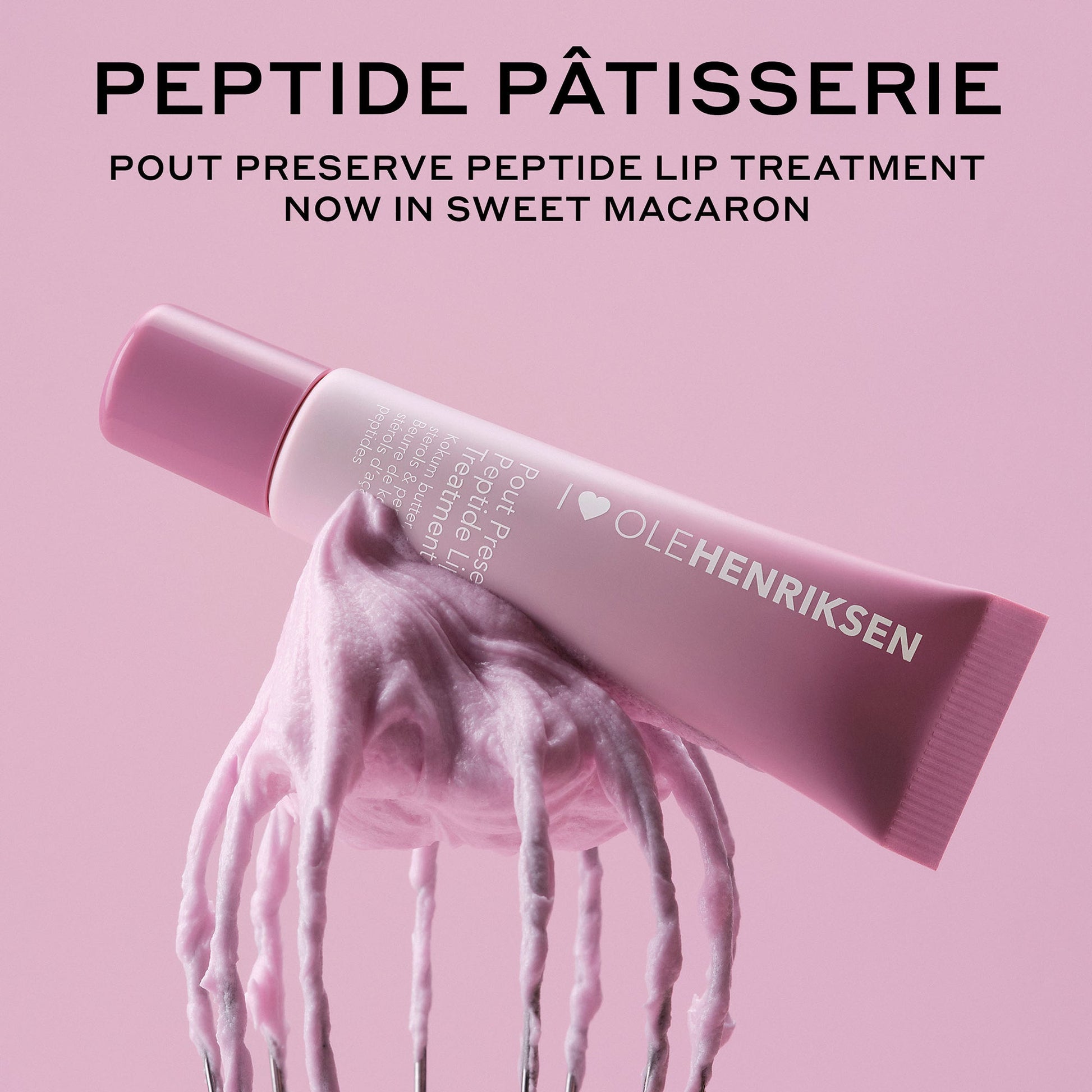 Ole Henriksen Sweet Macaron Pout Preserve Peptide Lip Treatment - Application