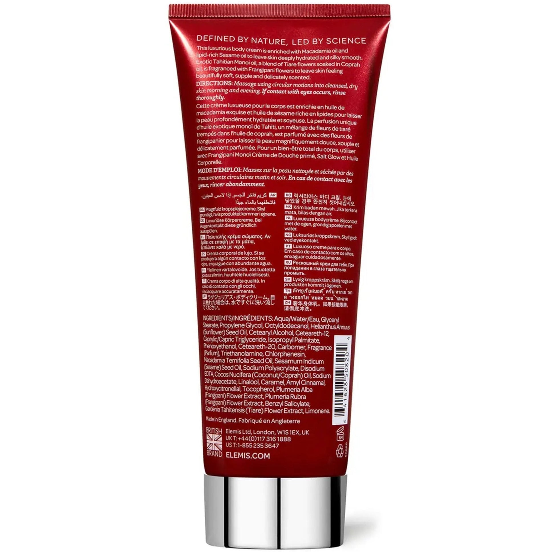 ELEMIS Exotic Frangipani Monoi Body Cream - Application