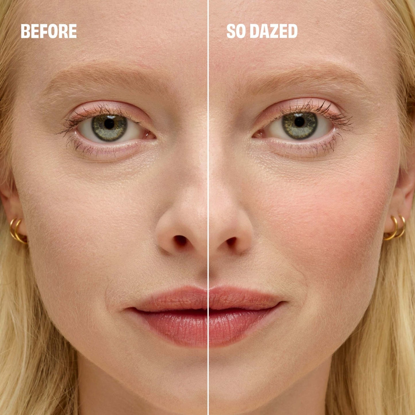 Benefit Play Daze Natural-Matte Liquid Blush - Application